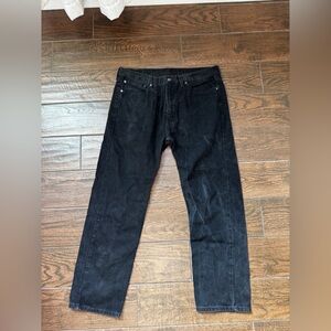 Levi’s 501 Men’s Black Straight Leg Jeans | 36x30